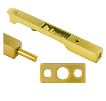 7 Inch Heavy Duty Flush Bolt, Solid Brass - 362003